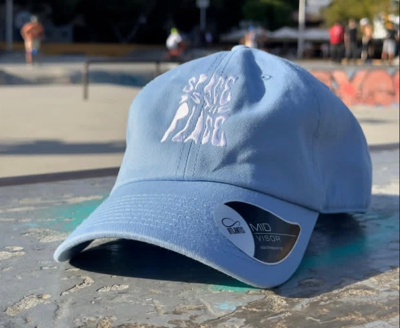 Space Is The Place light blue cap
