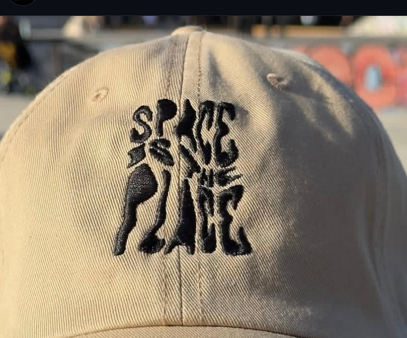 Space Is The Place sand cap close-up